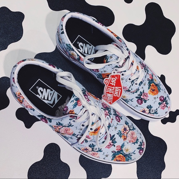 vans floral chambray era 59